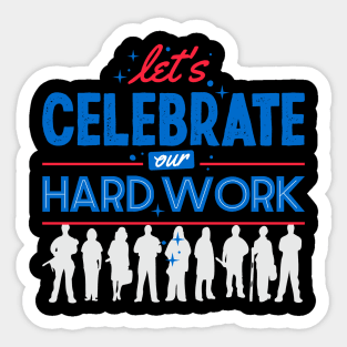 Labor Day Sticker